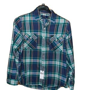Polo Ralph Lauren Mens Classic Fit Plaid Twill Shirt